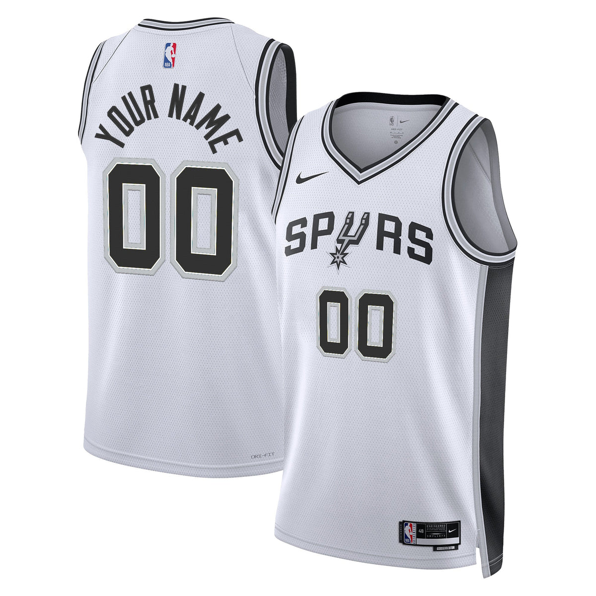 San Antonio Spurs Custom Jersey Collection - All Stitched