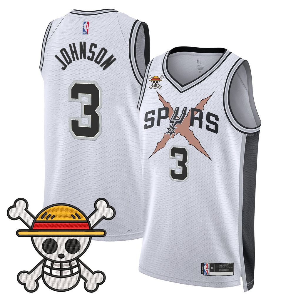 Men's San Antonio Spurs x One Piece Jersey Collection - Stitched