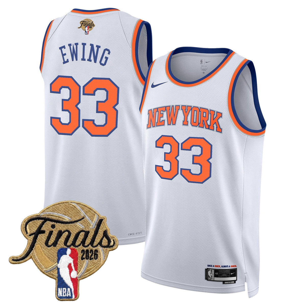Men's New York Knicks 2026 Finals Swingman Jersey - All Stitched