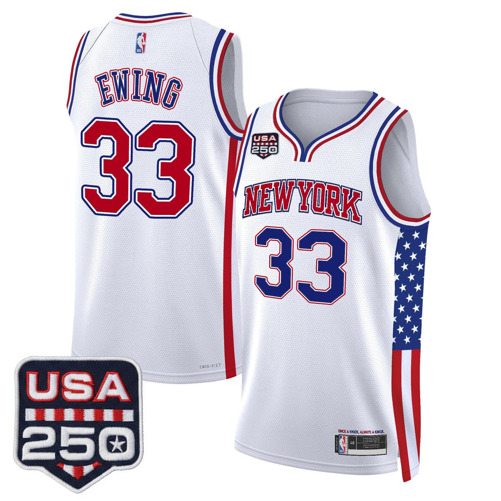 Men's New York Knicks "America 250 Edition" Swingman Jersey - All Stitched