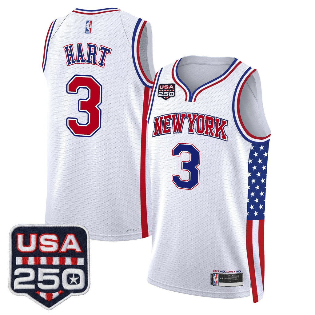 Men's New York Knicks "America 250 Edition" Swingman Jersey - All Stitched