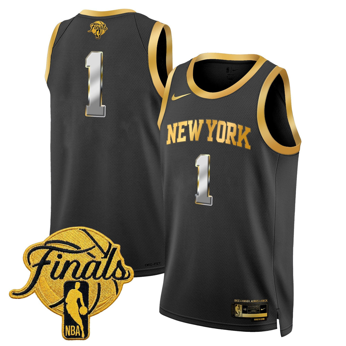 Men's New York Knicks 2026 Finals Swingman Jersey V2 - All Stitched
