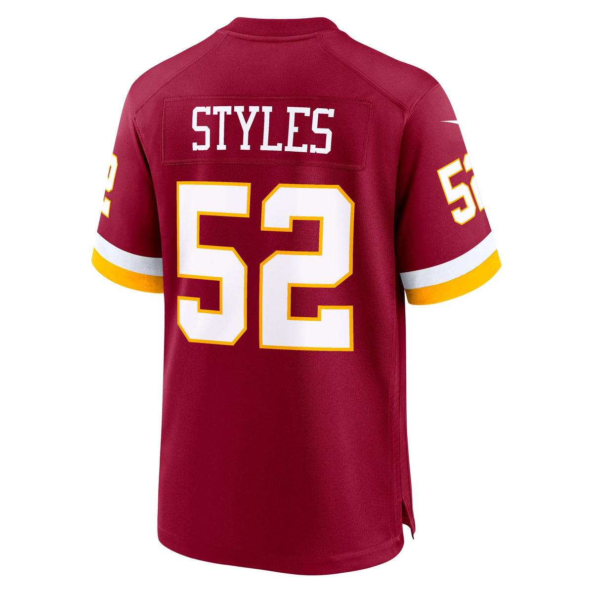 Men's Washington Commanders Sonny Styles Nike Burgundy 2026 Nfl Draft First Round Pick No 7 Team Game Jersey