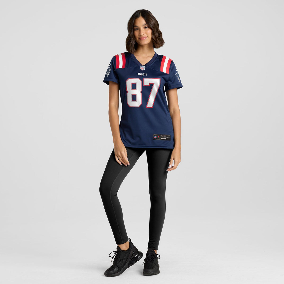 Women's New England Patriots Rob Gronkowski Nike Navy Team Retired Player Game Jersey