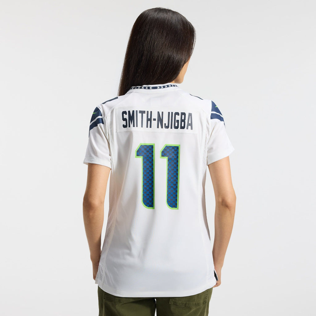 Women's Seattle Seahawks Jaxon Smith Njigba Nike White Game Jersey