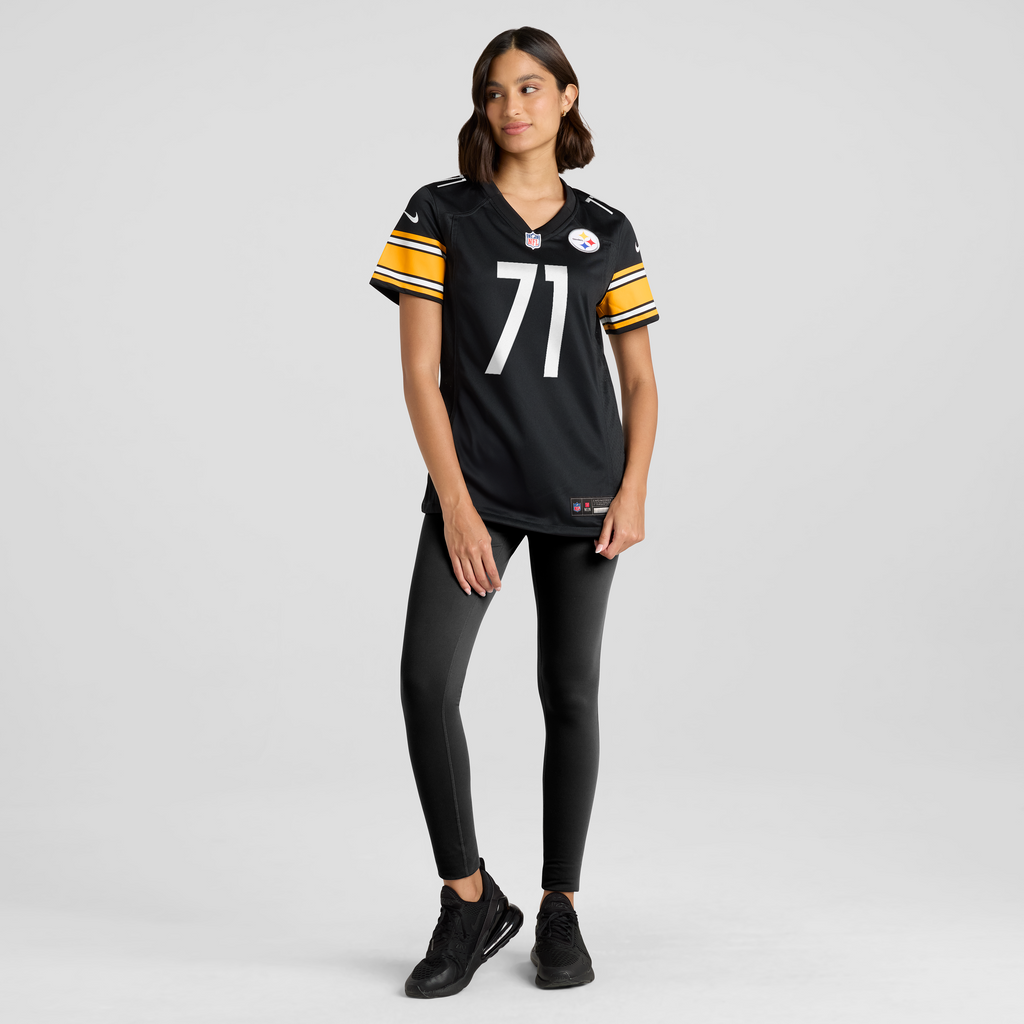 Women's Pittsburgh Steelers Max Iheanachor Nike Black Team Game Jersey