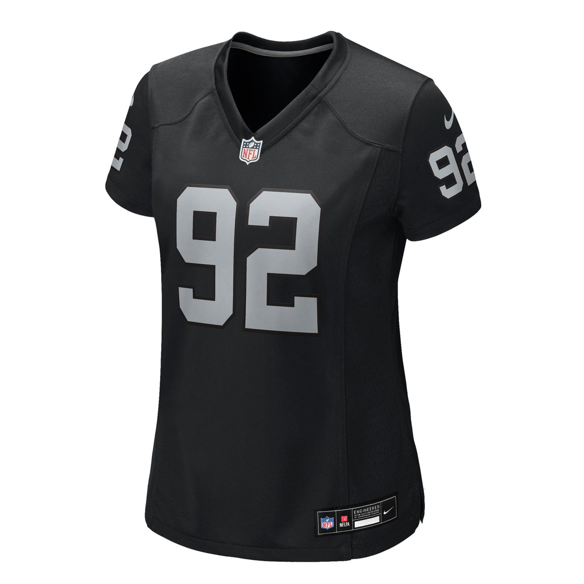 Women's Las Vegas Raiders Jj Pegues Nike Black Team Game Jersey