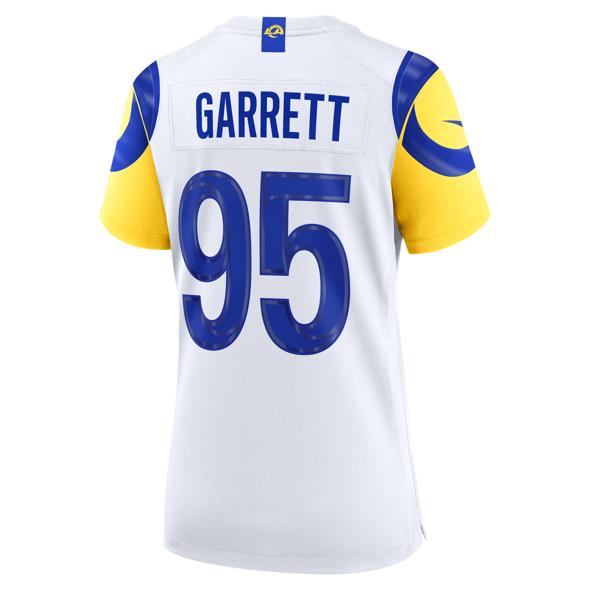 Women's Los Angeles Rams Myles Garrett Nike White Game Jersey