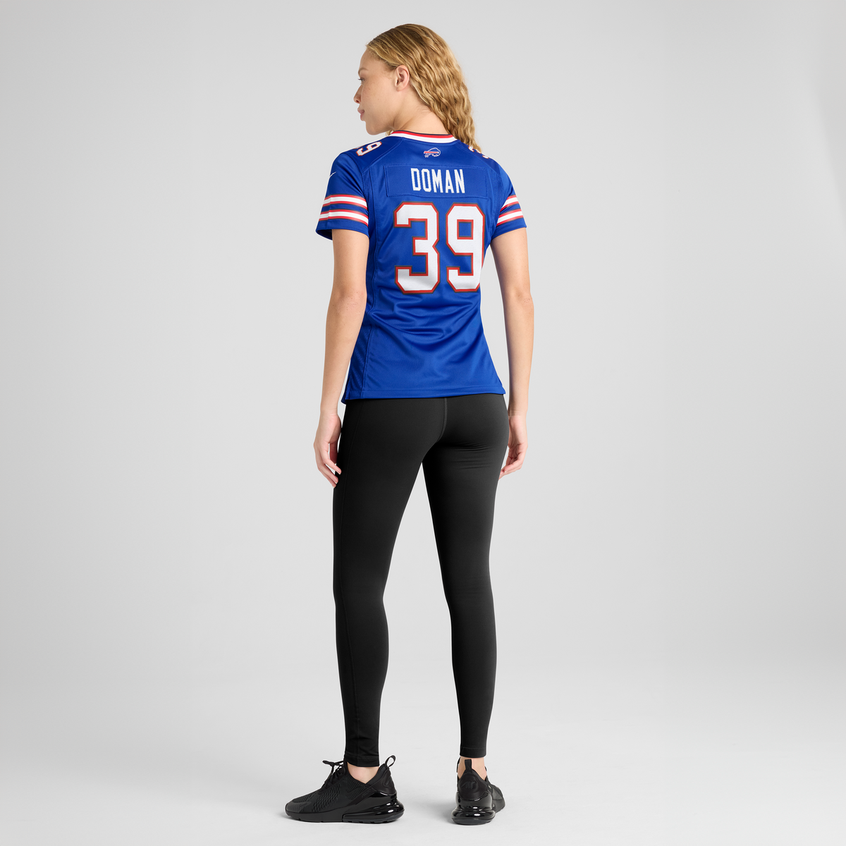Women's Buffalo Bills Tommy Doman Nike Royal Team Game Jersey