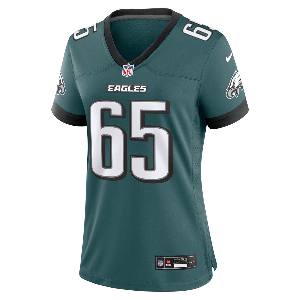 Women's Philadelphia Eagles Lane Johnson Nike Midnight Green Team Game Jersey