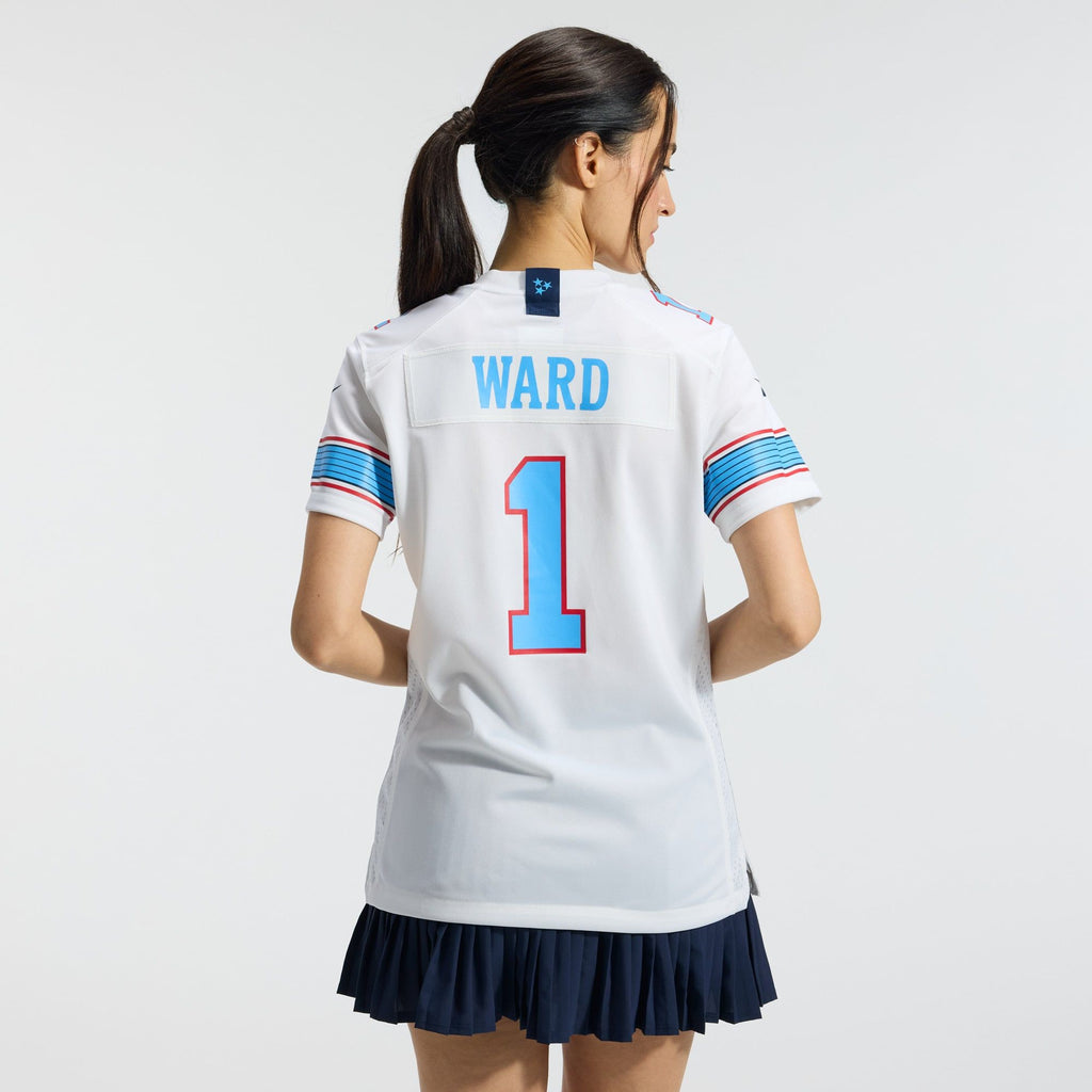 Women's Tennessee Titans Cameron Ward Nike White Game Jersey