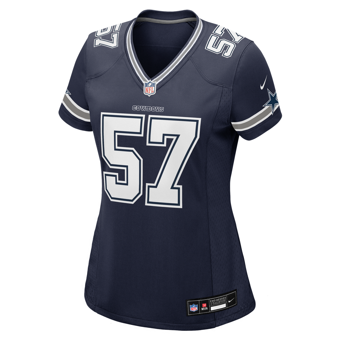 Women's Dallas Cowboys Malachi Lawrence Nike Navy Game Jersey