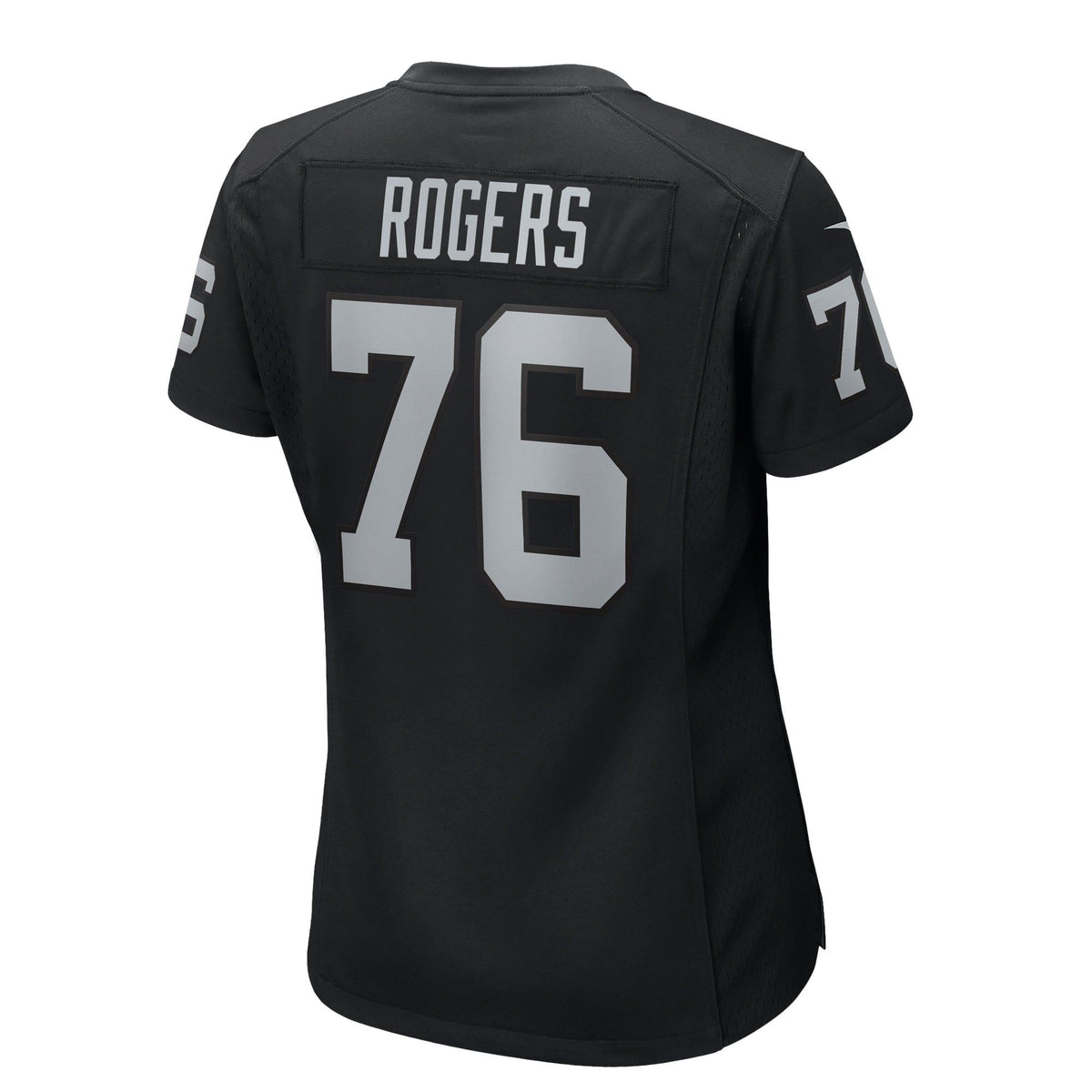 Women's Las Vegas Raiders Caleb Rogers Nike Black Team Game Jersey