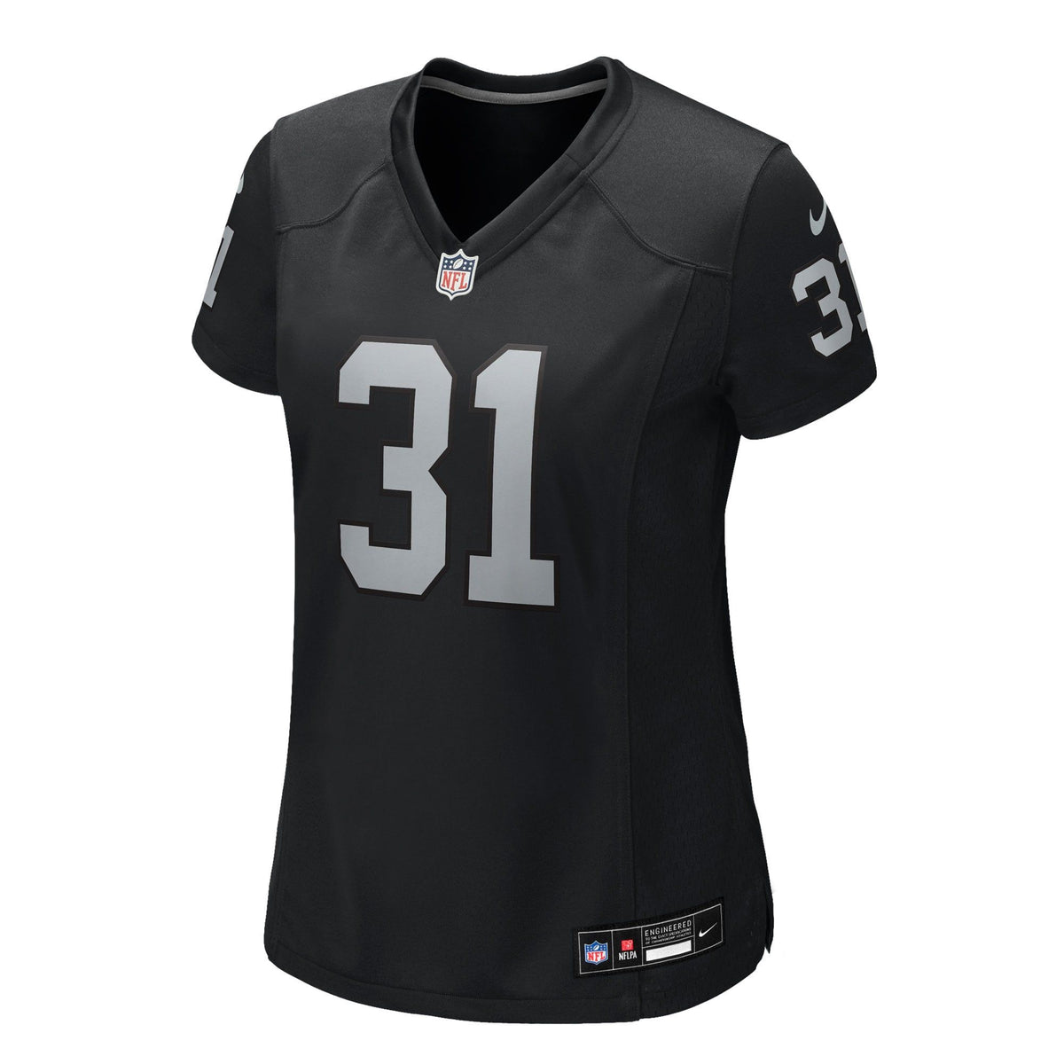 Women's Las Vegas Raiders Raheem Mostert Nike Black Team Game Jersey