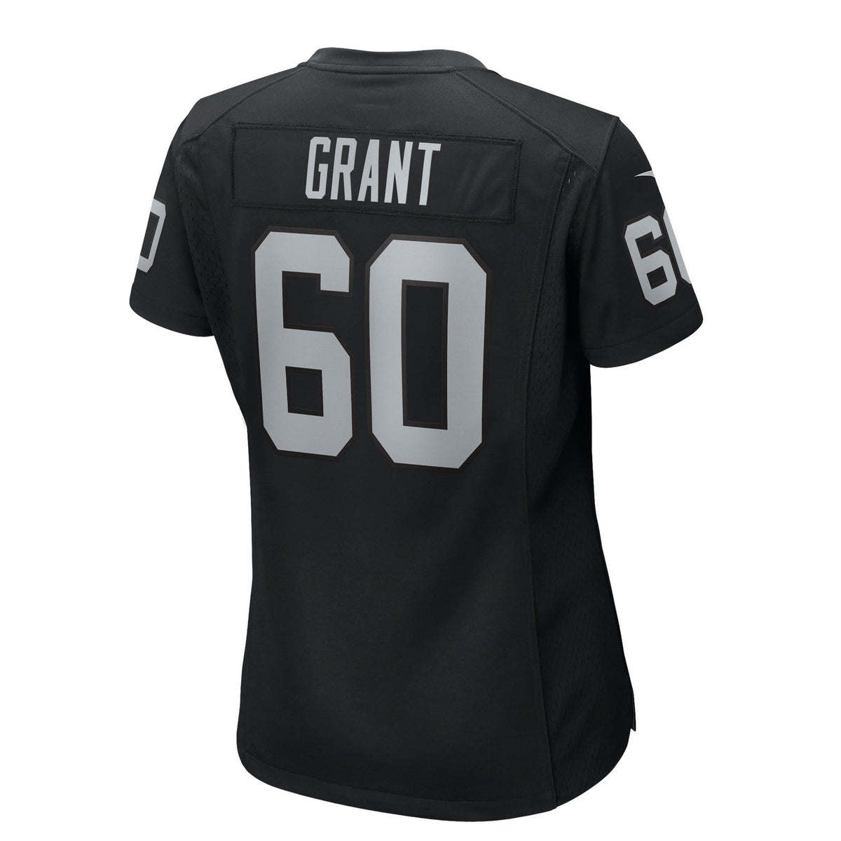 Women's Las Vegas Raiders Charles Grant Nike Black Team Game Jersey