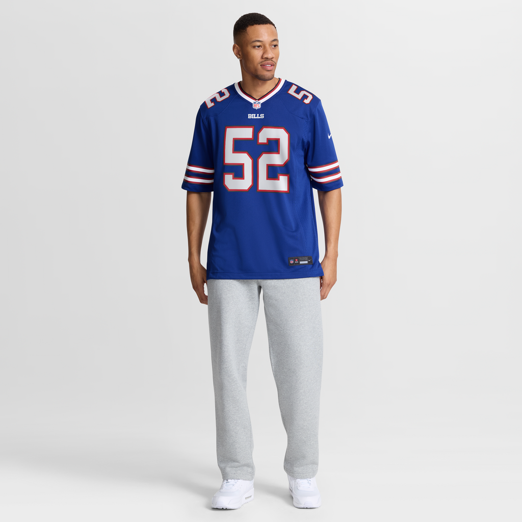 Men's Buffalo Bills Kaleb Elarms Orr Nike Royal Team Game Jersey