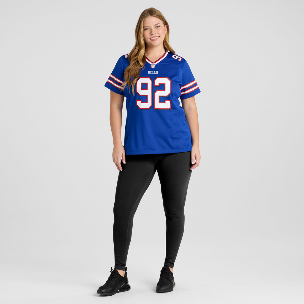 Women's Buffalo Bills Zane Durant Nike Royal Team Game Jersey