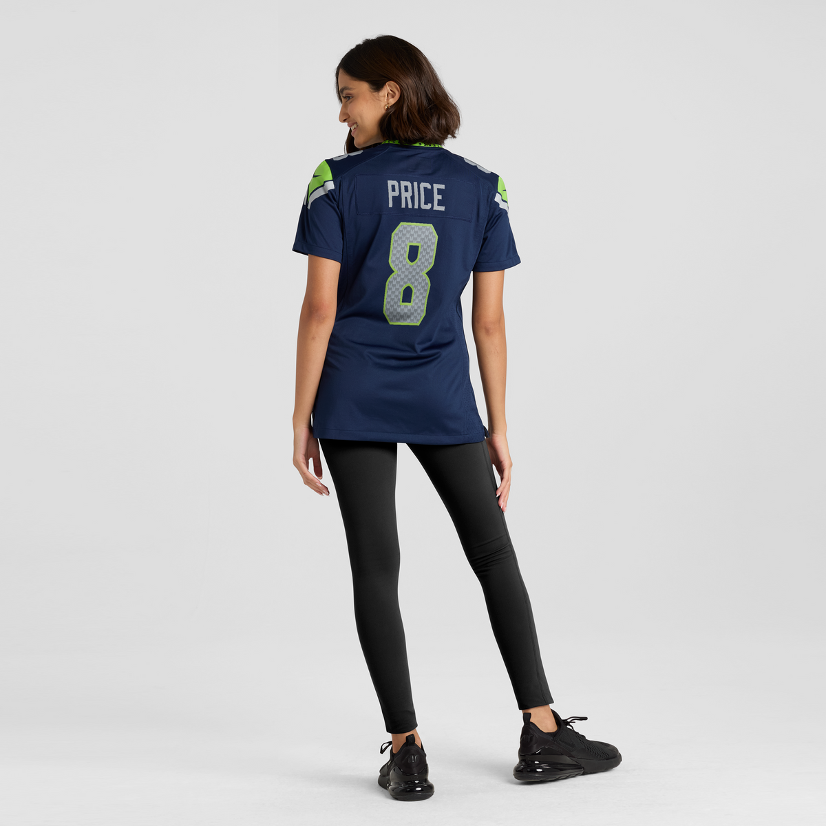 Women's Seattle Seahawks Jadarian Price Nike College Navy Team Game Jersey